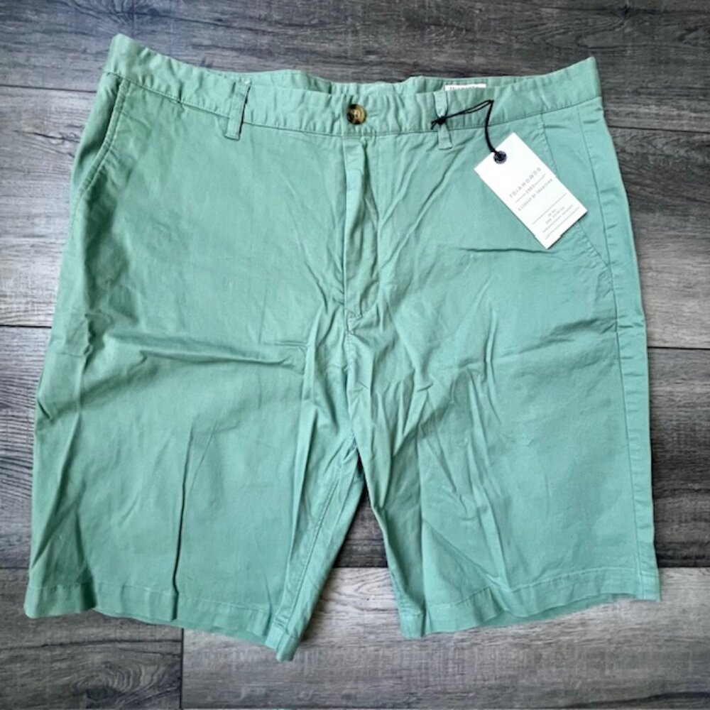 NEW 7 Diamonds Weekender Chino Shorts Cotton/Lycra  Golf Casual Summer Green